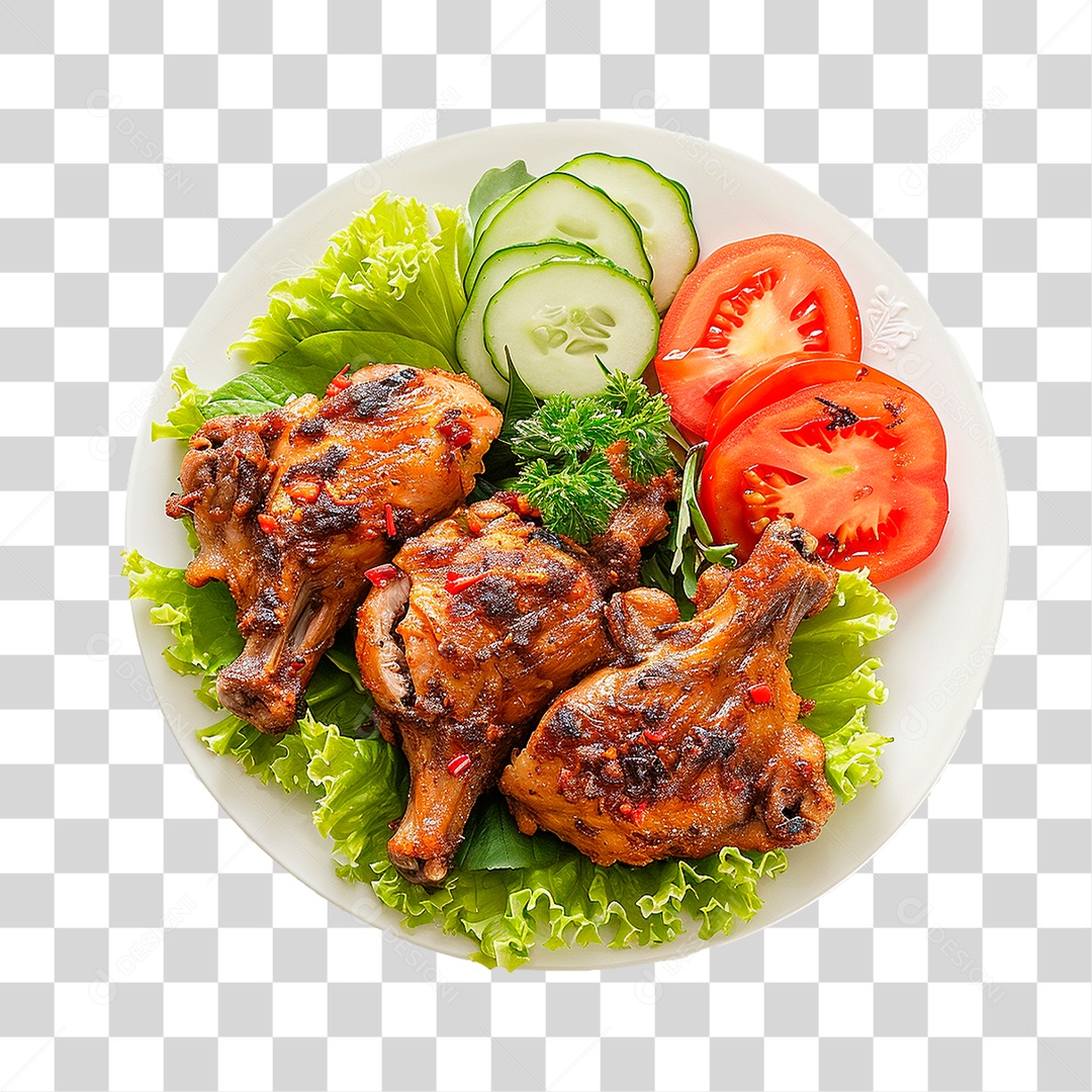 Transparent PNG Food Plate