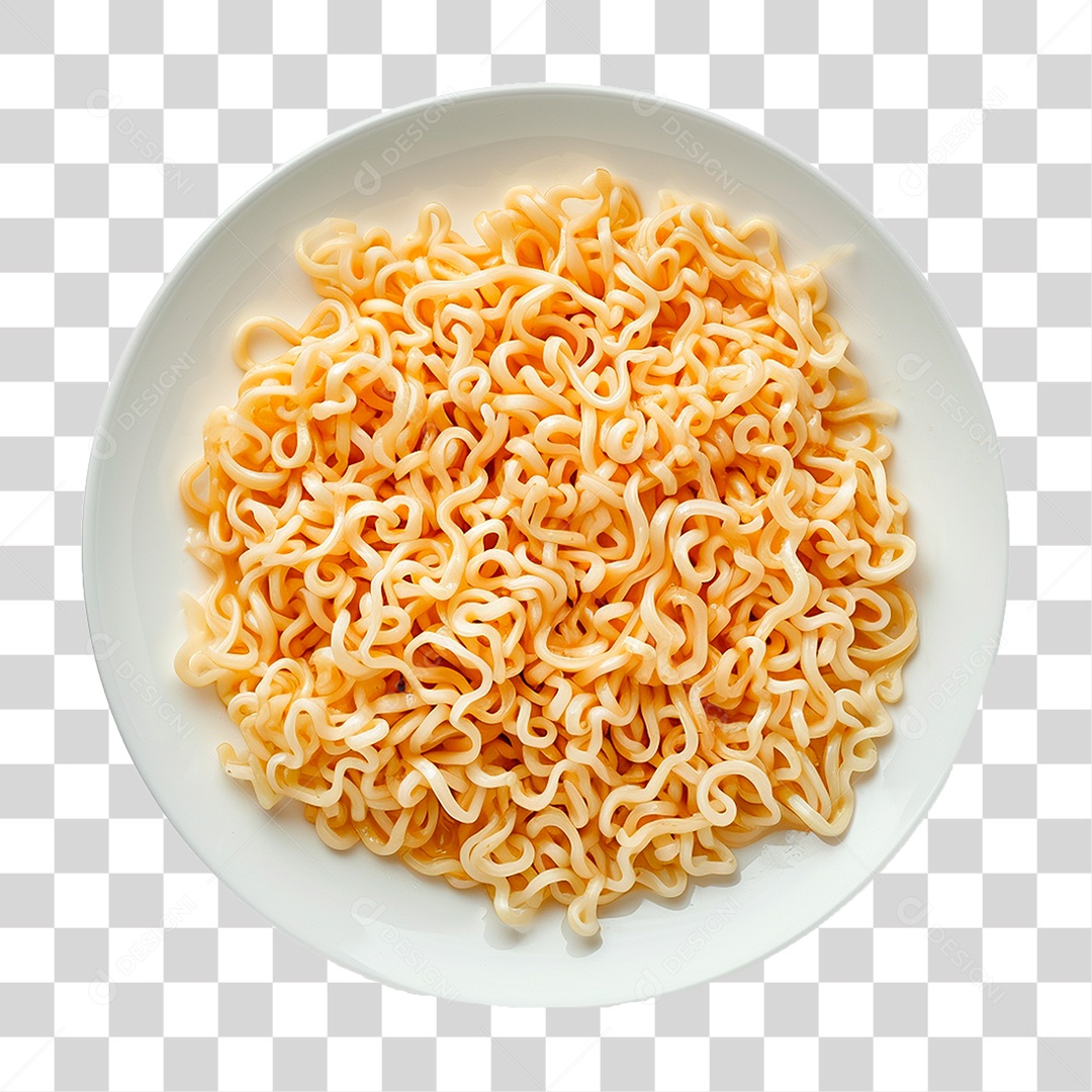 Prato de Macarrão PNG Transparente