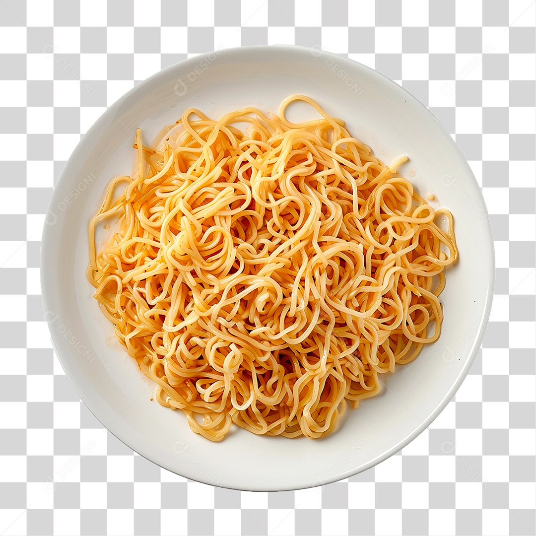 Prato de Macarrão PNG Transparente