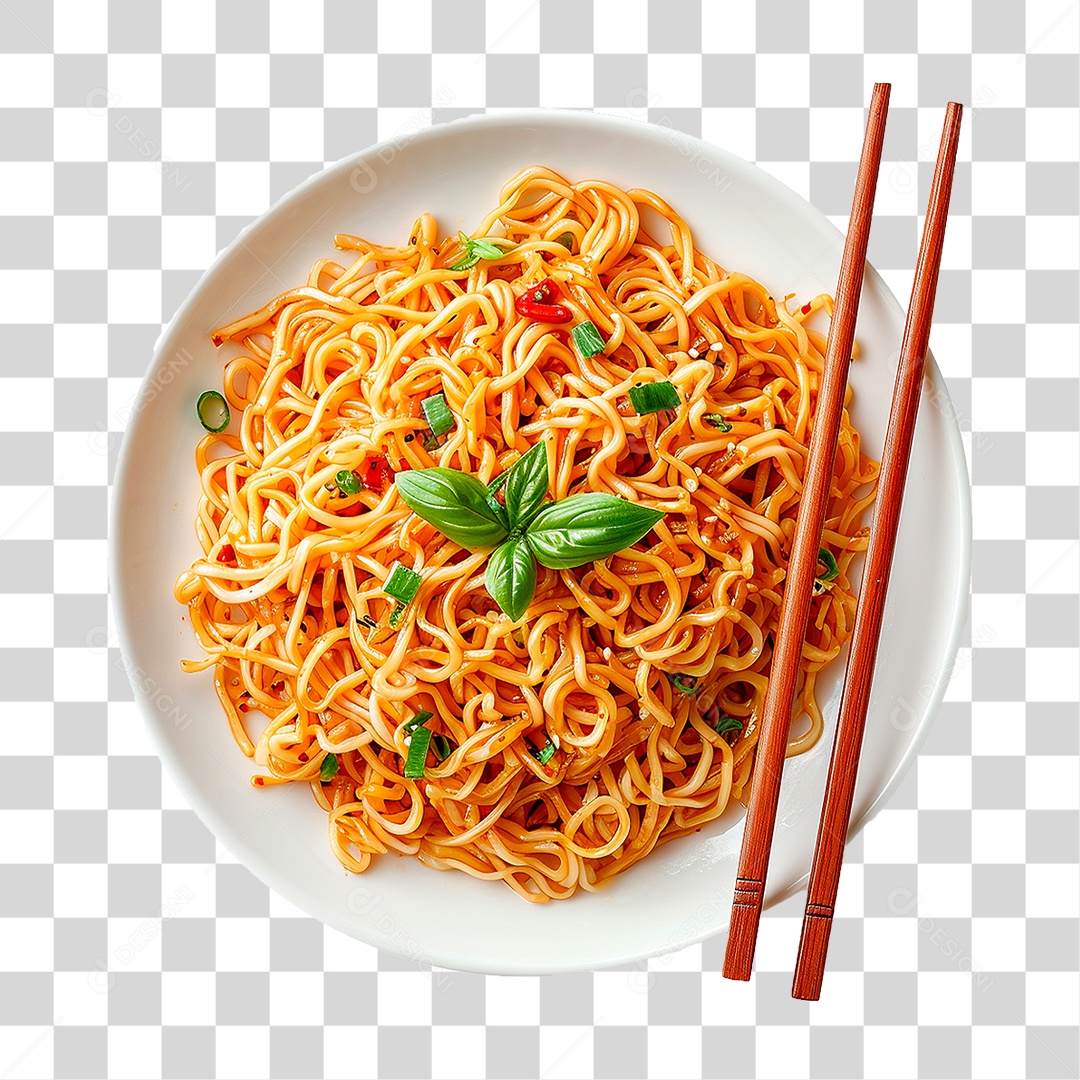 Prato de Macarrão PNG Transparente