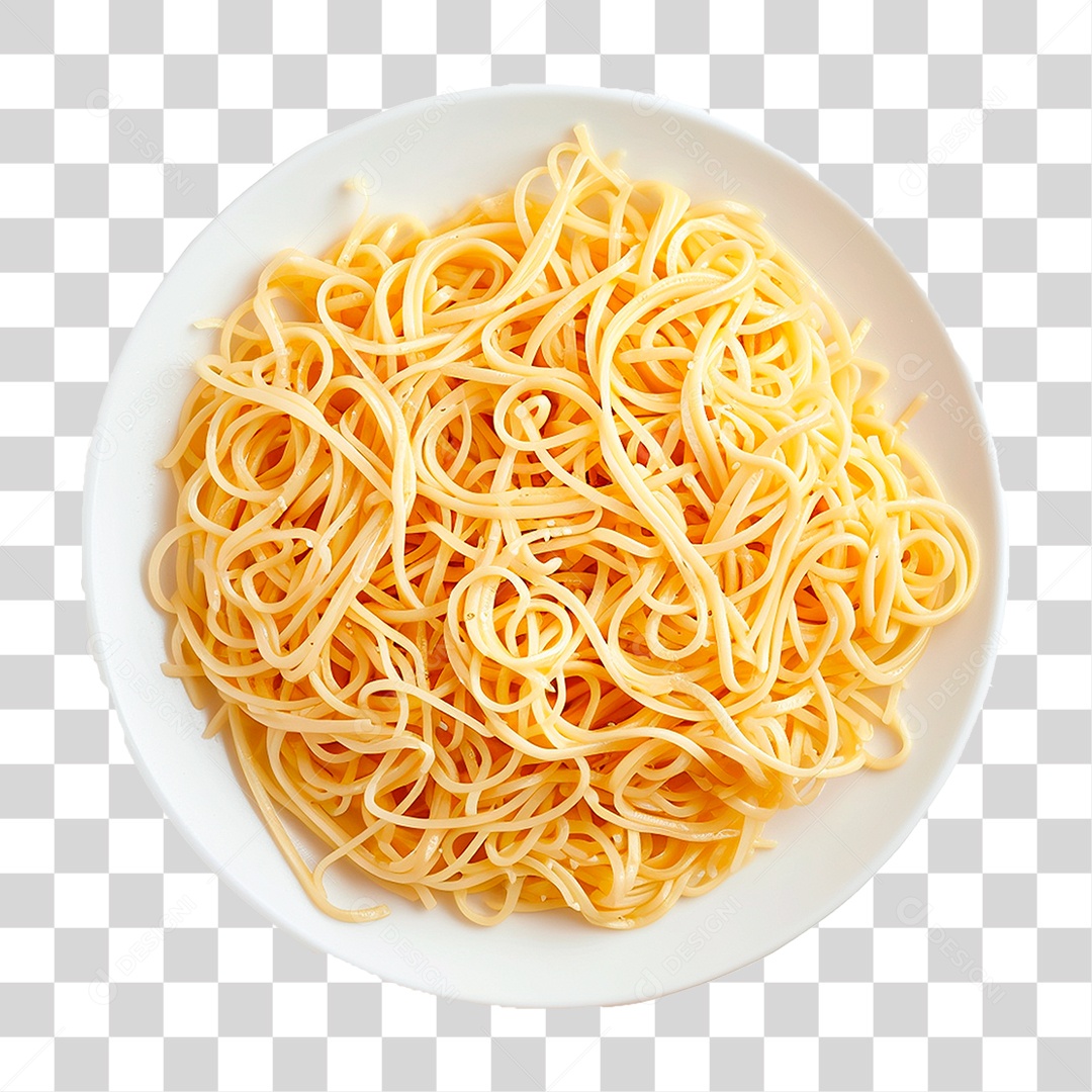 Prato de Macarrão PNG Transparente