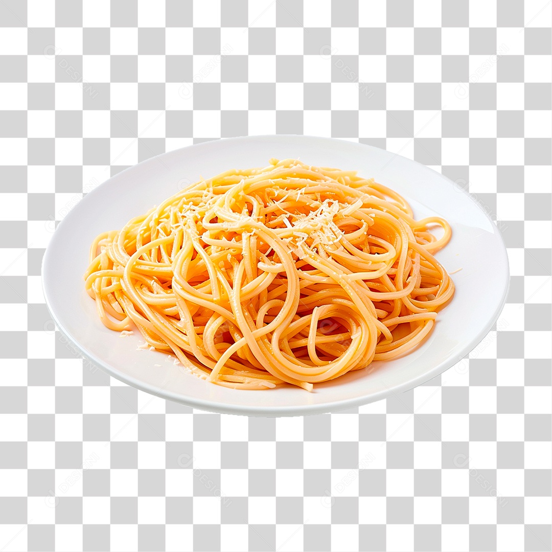 Prato de Macarrão PNG Transparente