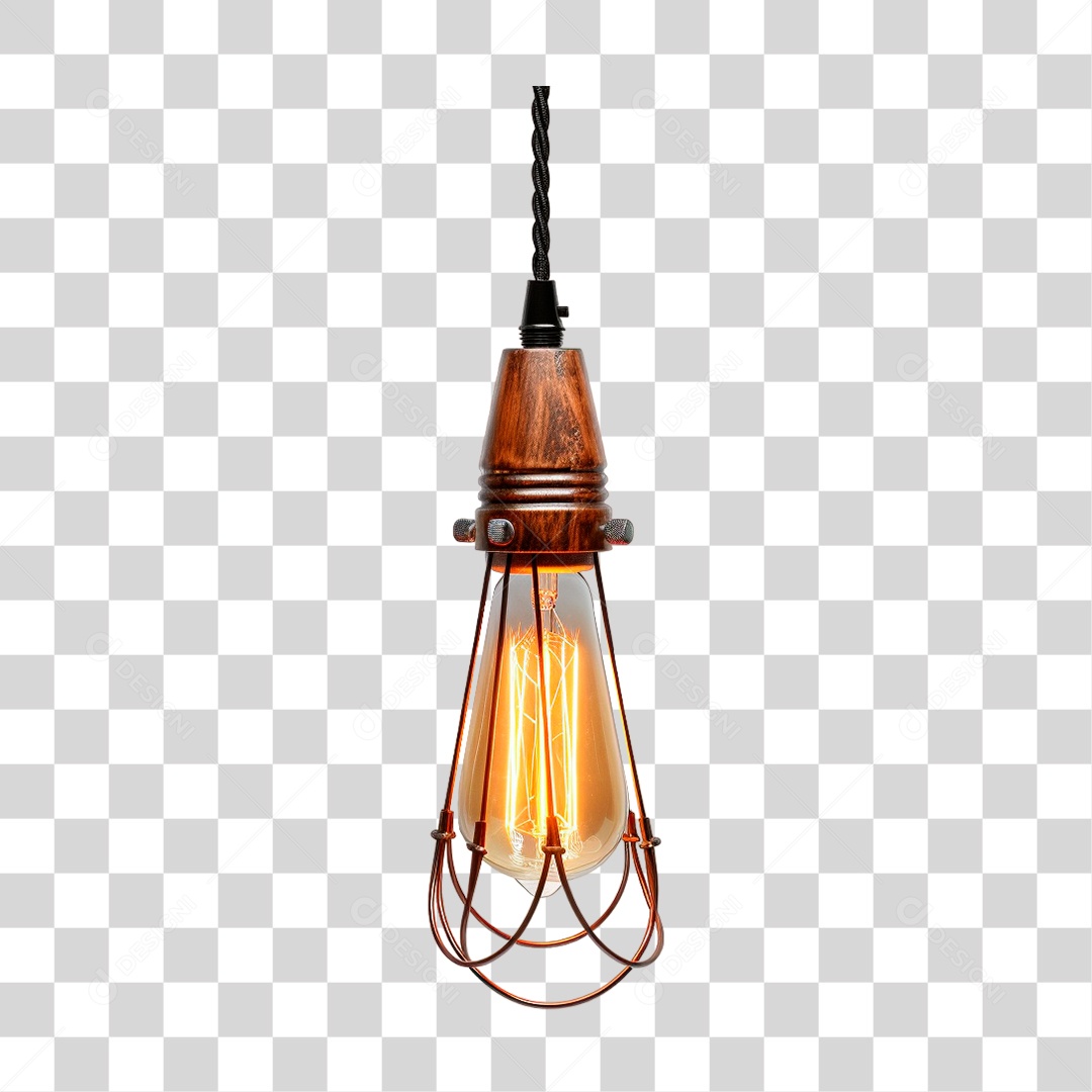 Elemento 3D Lâmpada Luzes Decoração PNG Transparente
