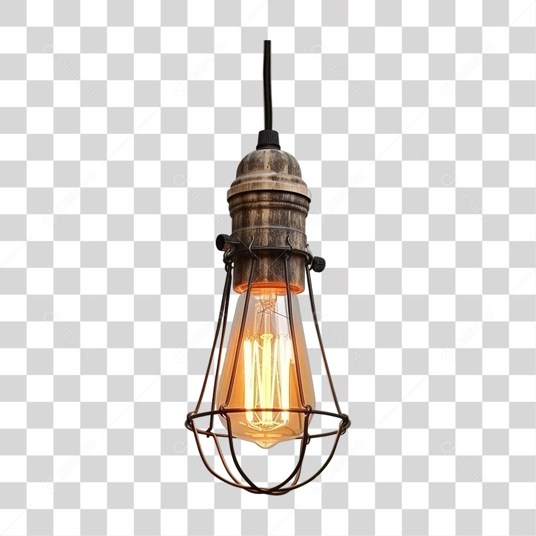 Elemento 3D Lâmpada Luzes Decoração PNG Transparente