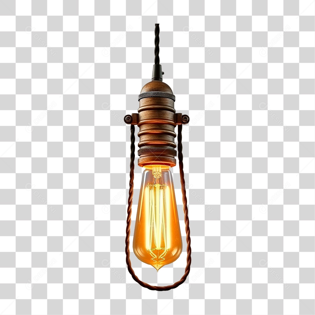 Elemento 3D Lâmpada Luzes Decoração PNG Transparente