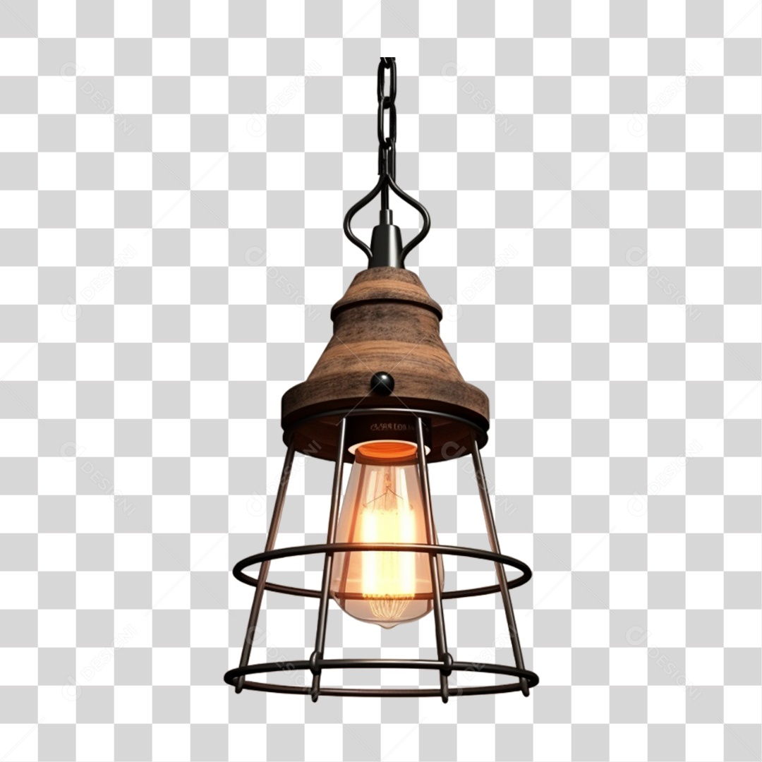 Elemento 3D Lâmpada Luzes Decoração PNG Transparente