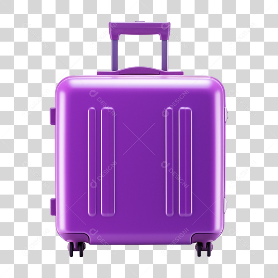 Mala de Viagem Passeio PNG Transparente