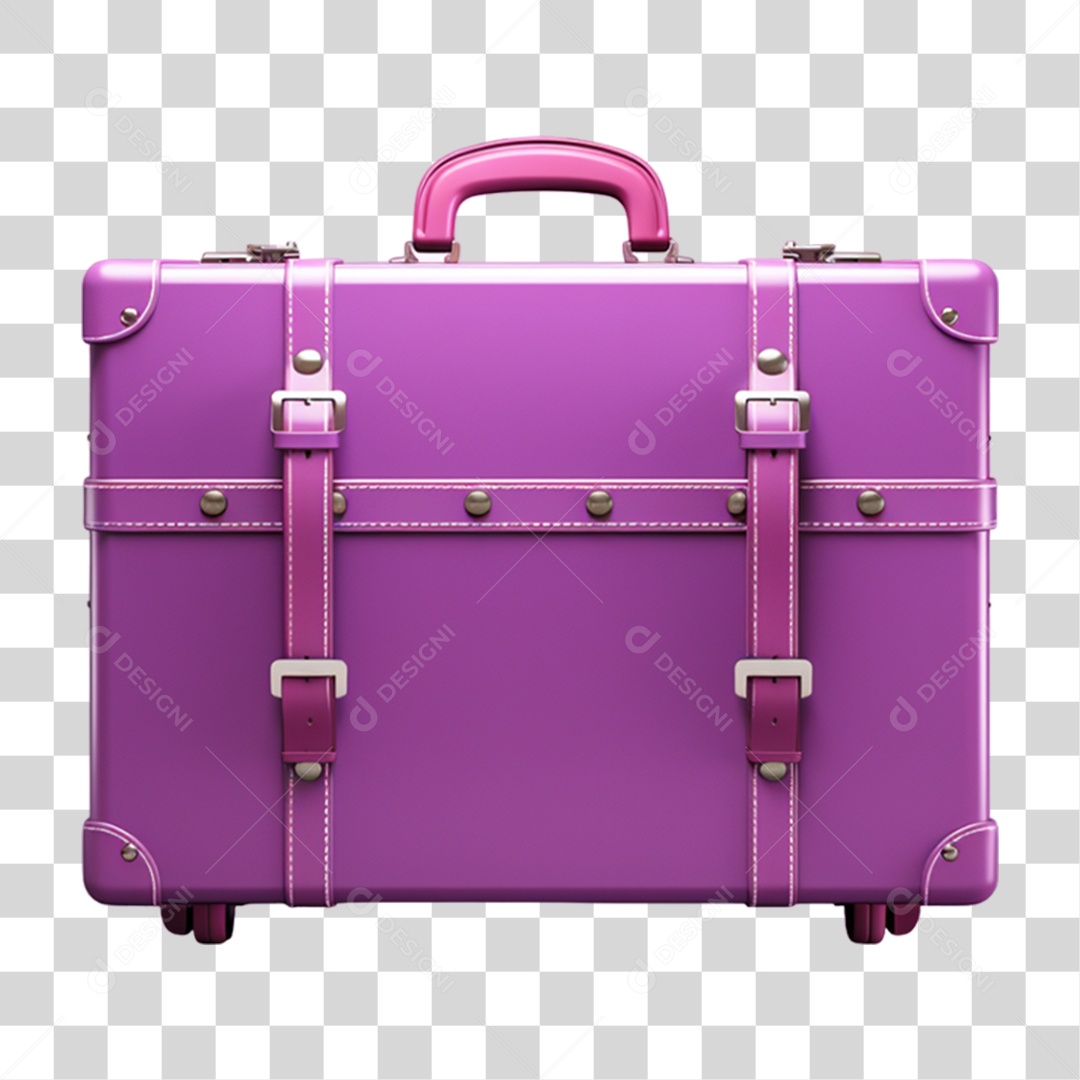 Mala de Viagem Passeio PNG Transparente