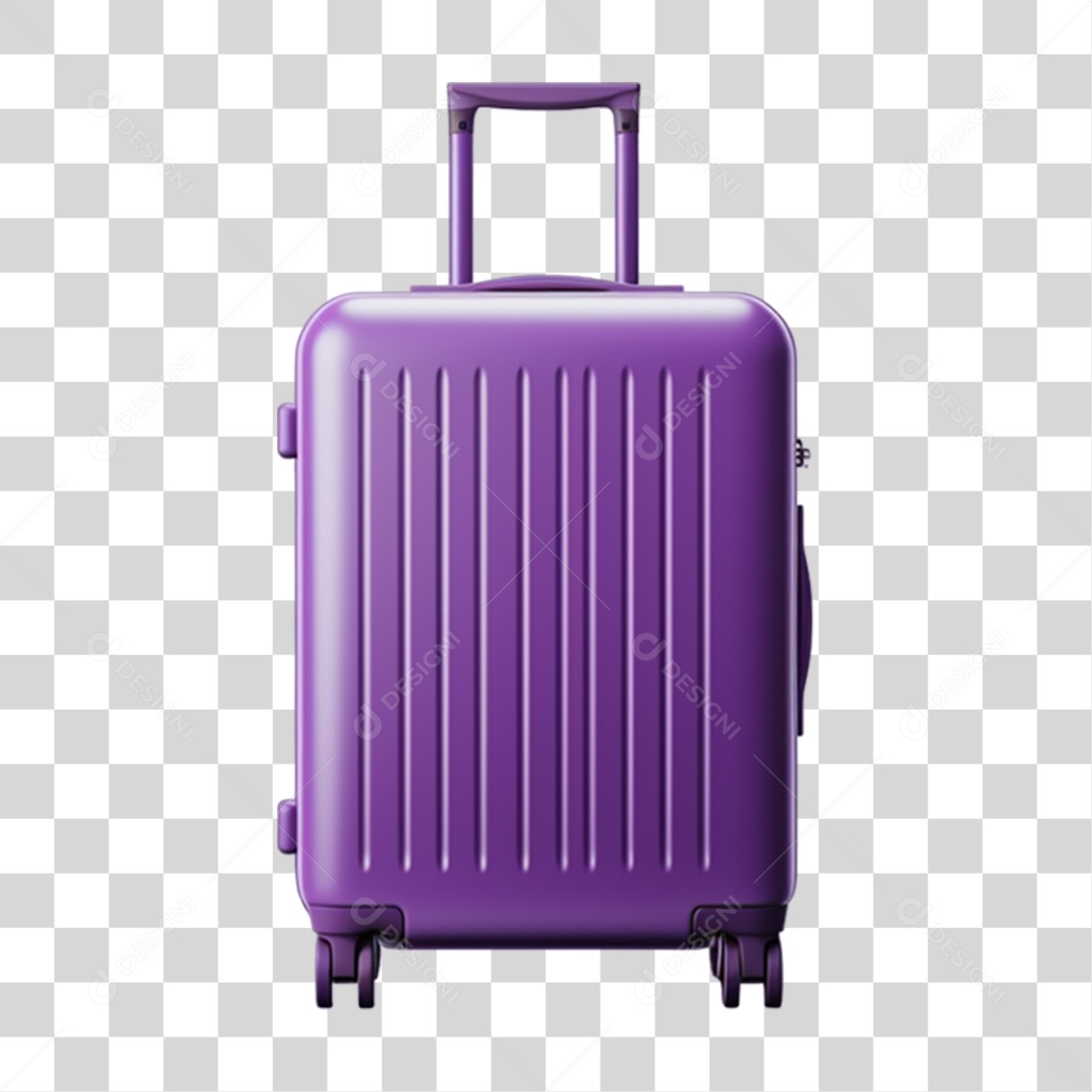 Mala de Viagem Passeio PNG Transparente