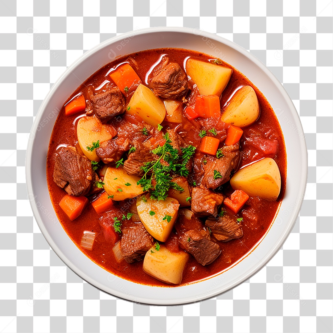 Ensopado de Carne PNG Transparente