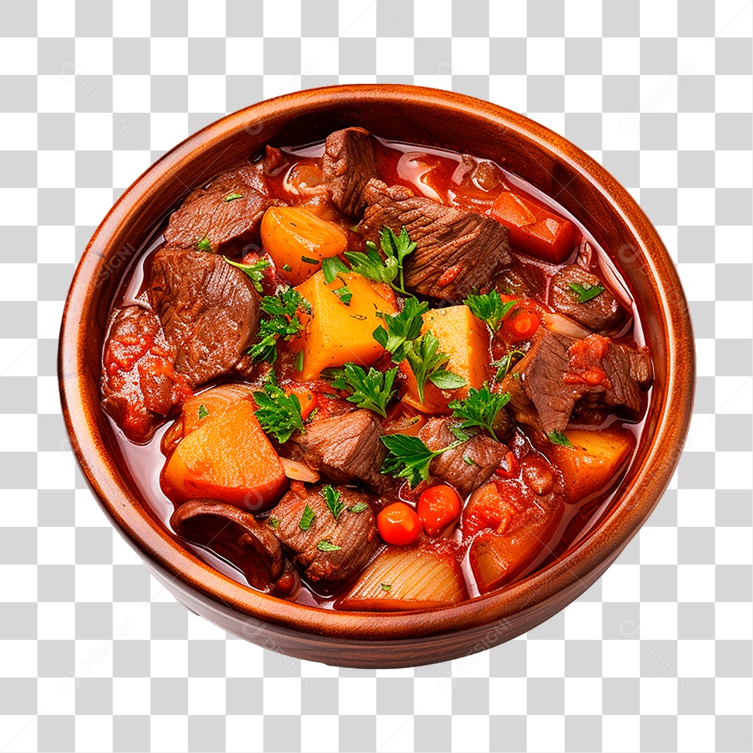 Ensopado de Carne PNG Transparente