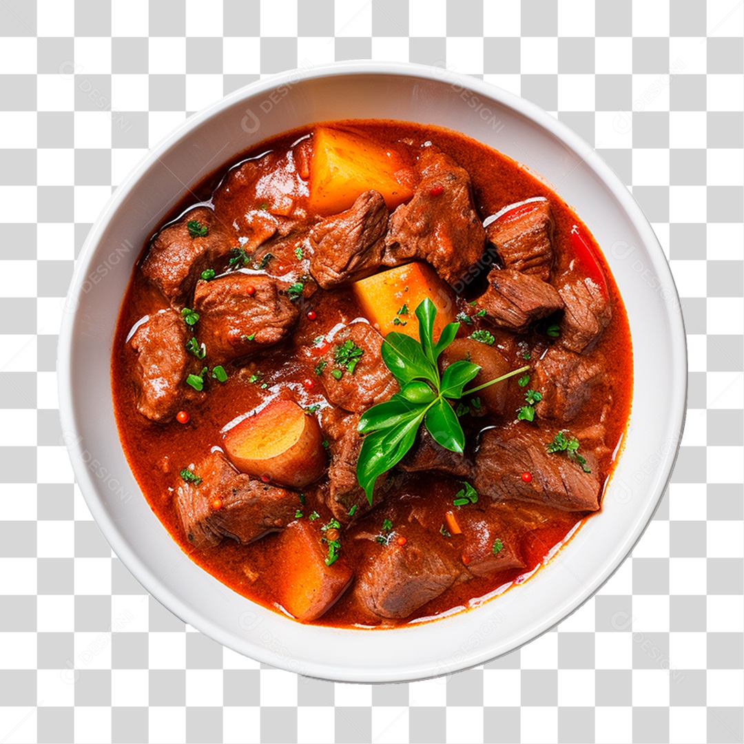 Ensopado de Carne PNG Transparente