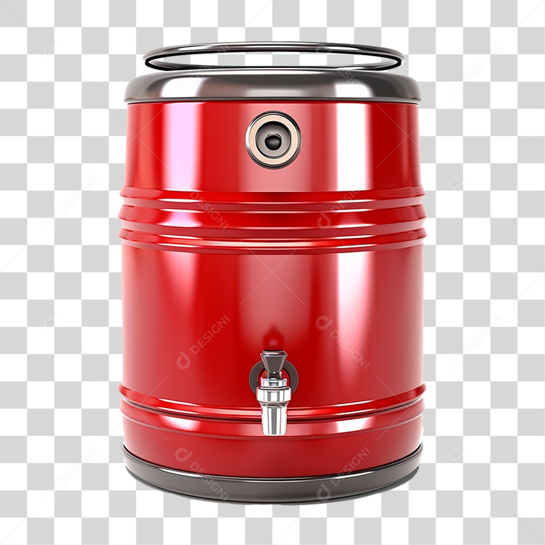 Barril de Cerveja PNG Transparente