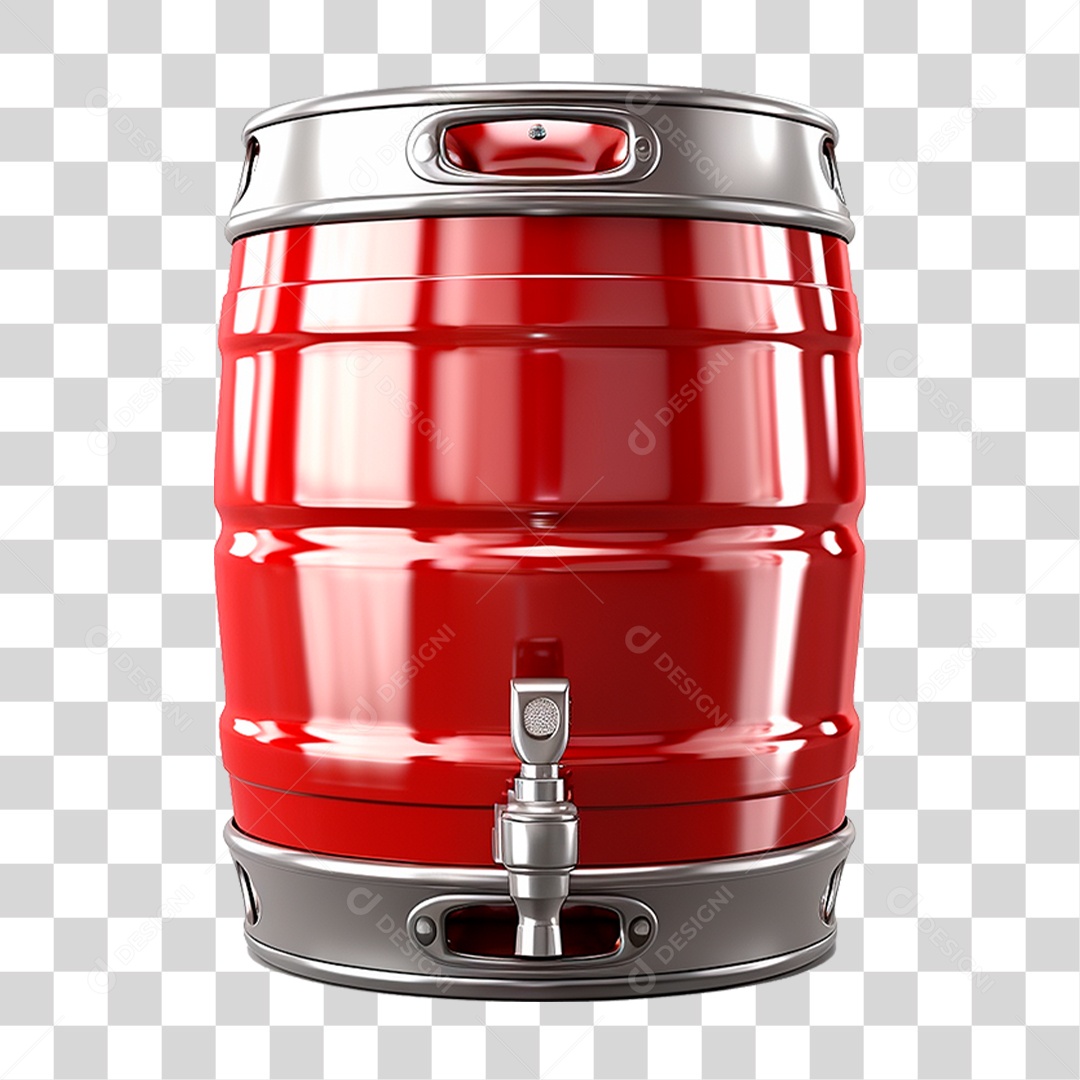 Barril de Cerveja PNG Transparente