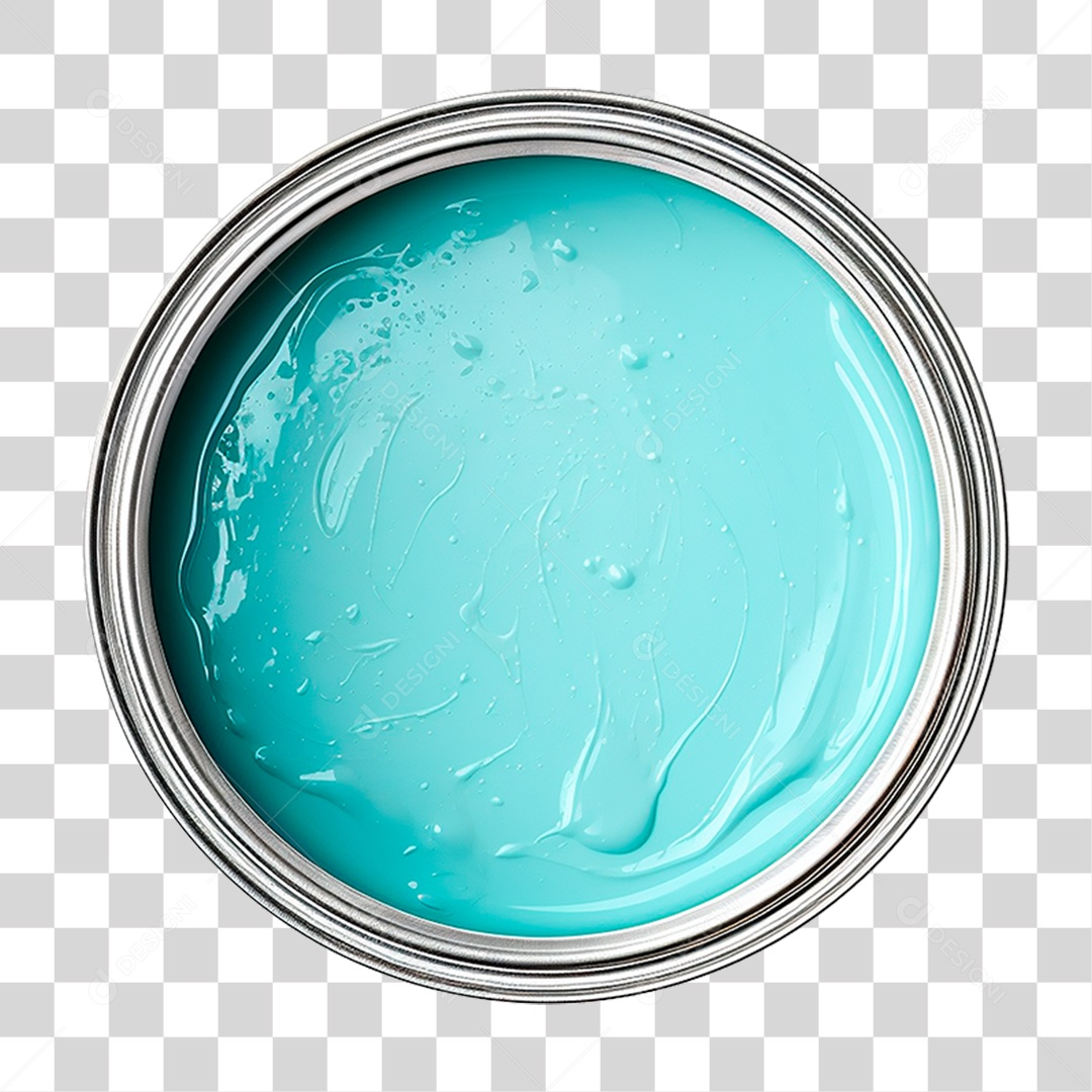 Lata de Tinta PNG Transparente