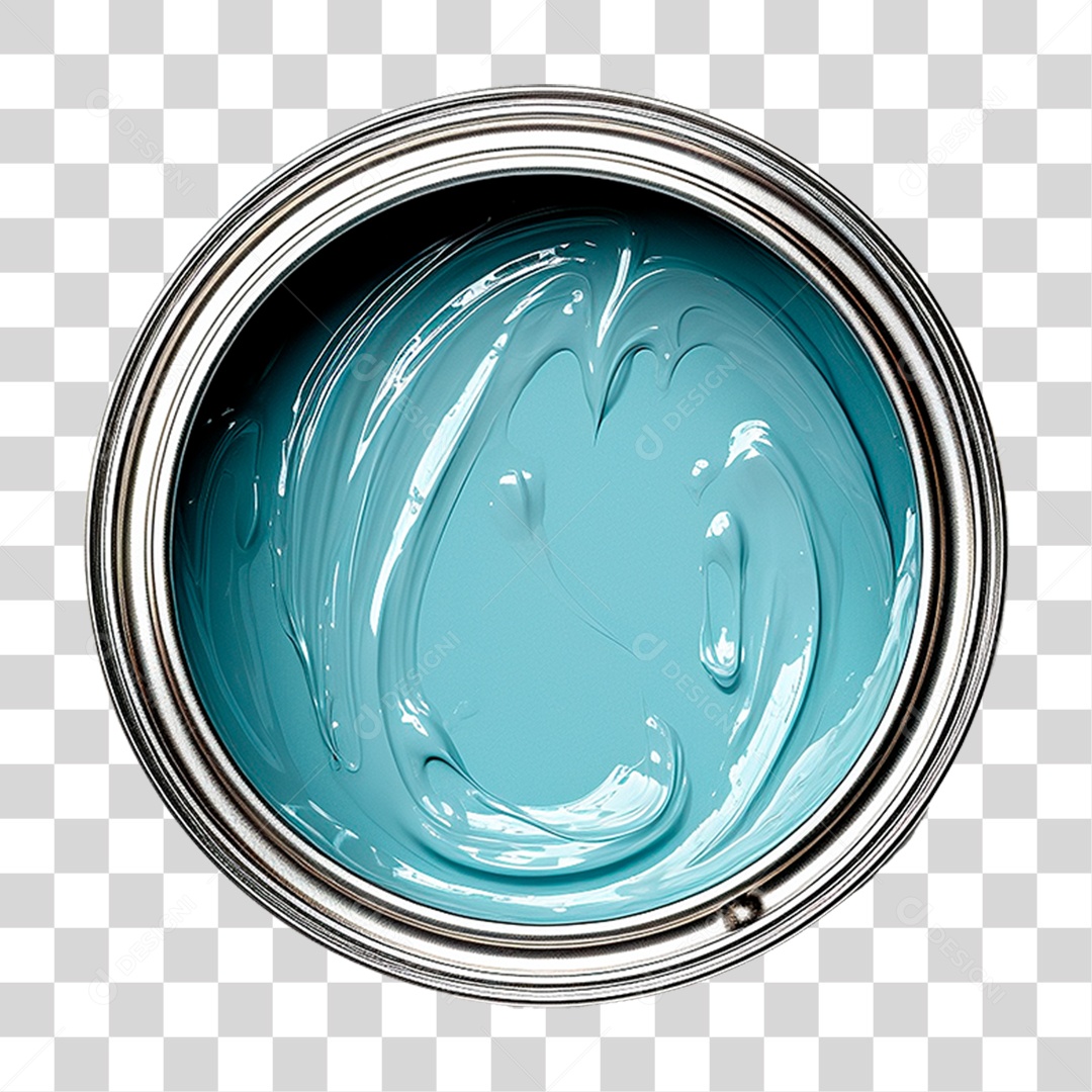 Lata de Tinta PNG Transparente