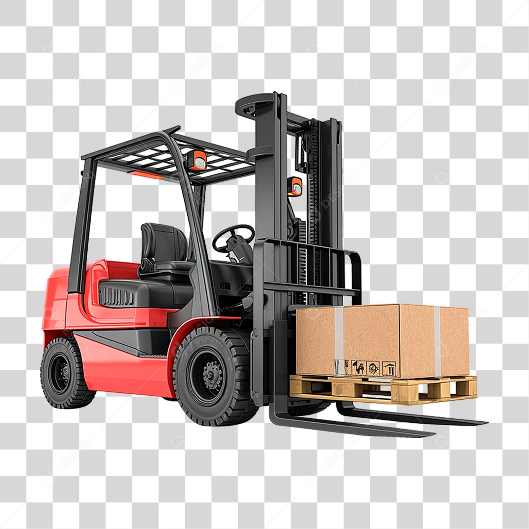 Empilhadeira PNG Transparente