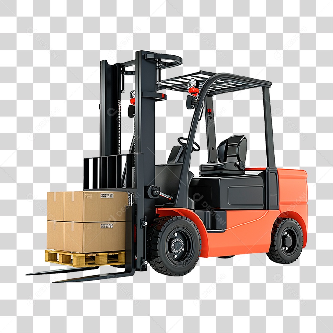 Empilhadeira PNG Transparente