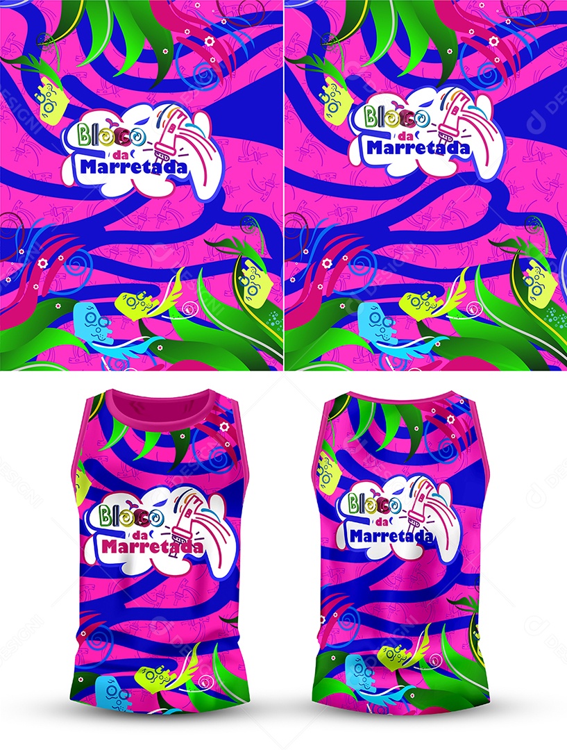 Modelo de Abadá de Carnaval AI