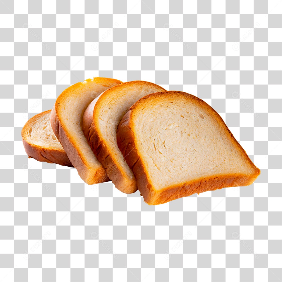 Fatias de Pão PNG Transparente