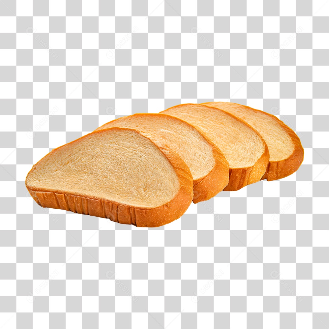 Fatias de Pão PNG Transparente