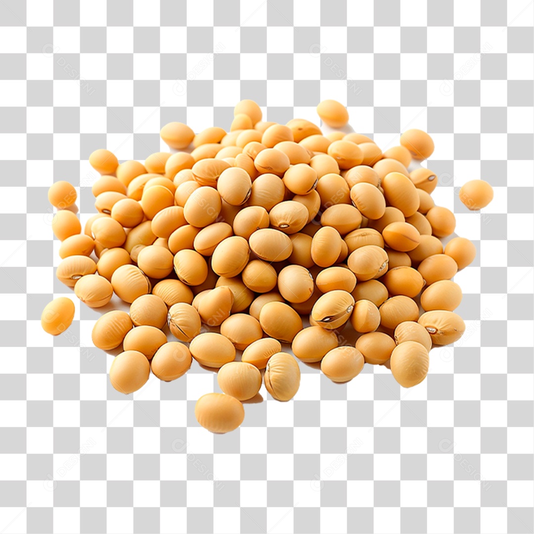 Grãos de Soja PNG Transparente