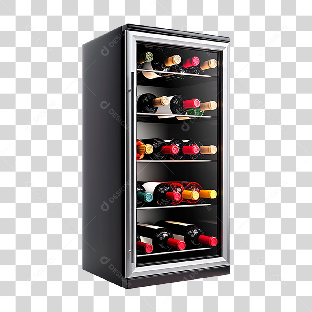 Adega Climatizada para Vinhos PNG Transparente
