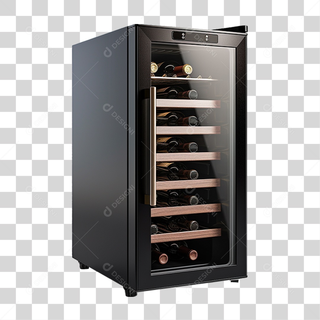Adega Climatizada para Vinhos PNG Transparente