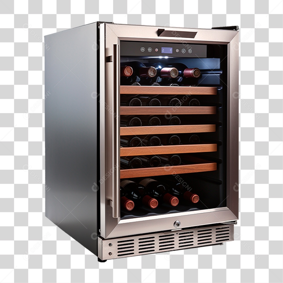 Adega Climatizada para Vinhos PNG Transparente