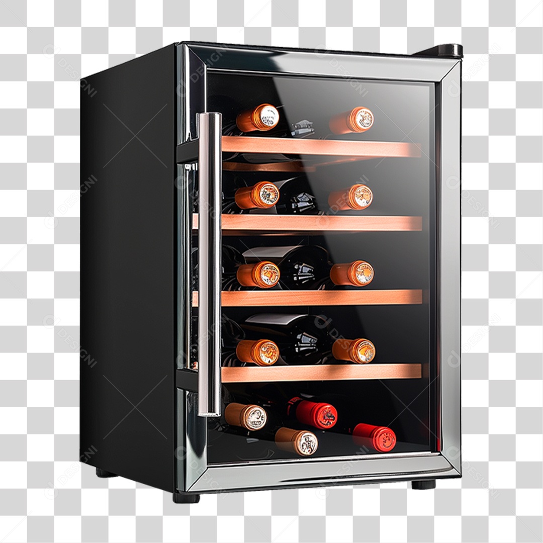 Adega Climatizada para Vinhos PNG Transparente