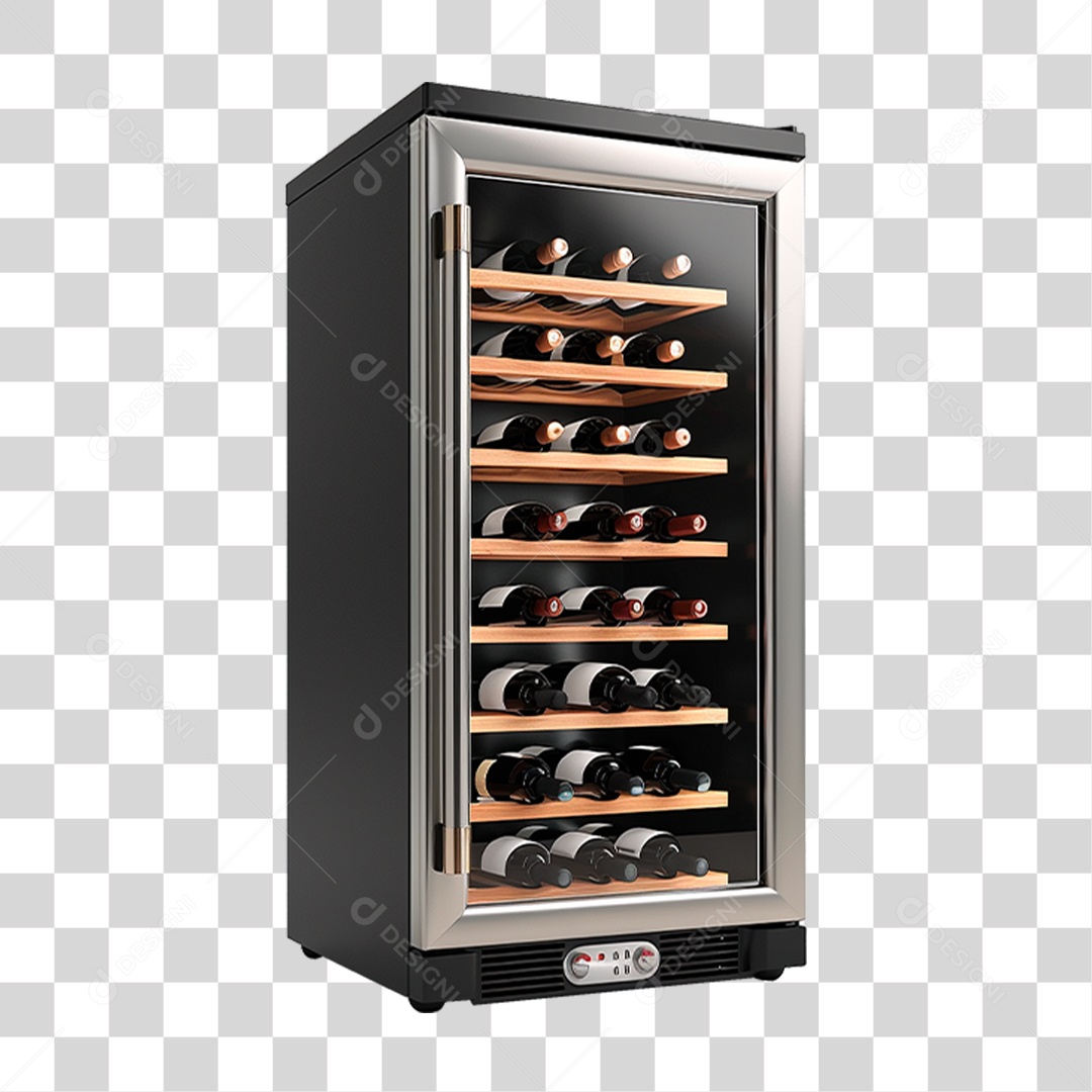 Adega Climatizada para Vinhos PNG Transparente