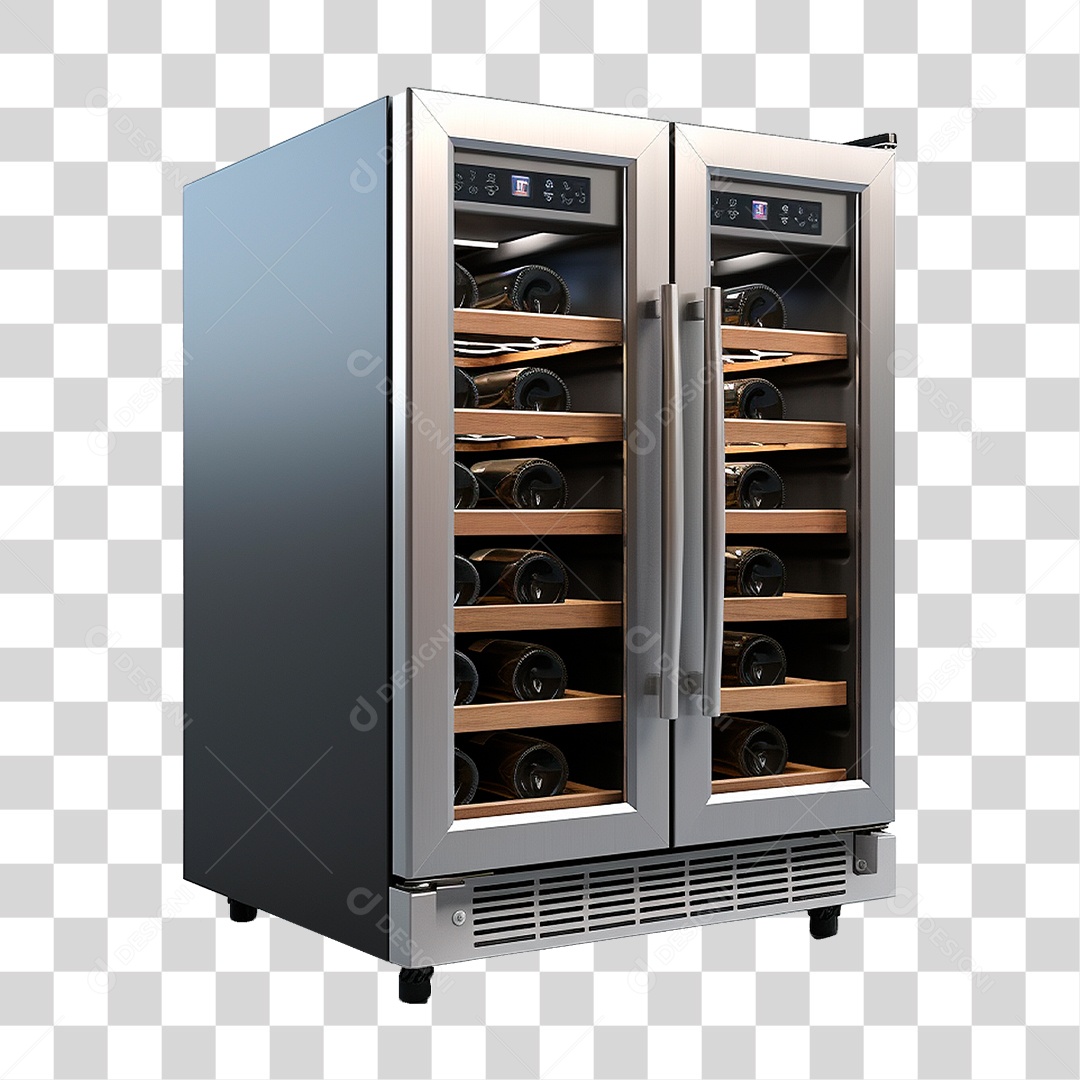 Adega Climatizada para Vinhos PNG Transparente