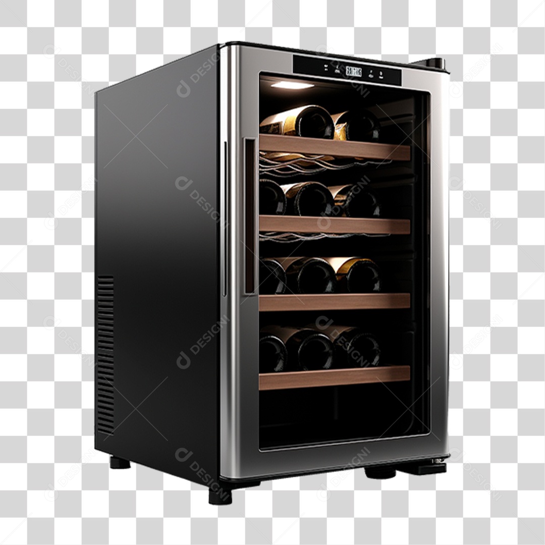 Adega Climatizada para Vinhos PNG Transparente