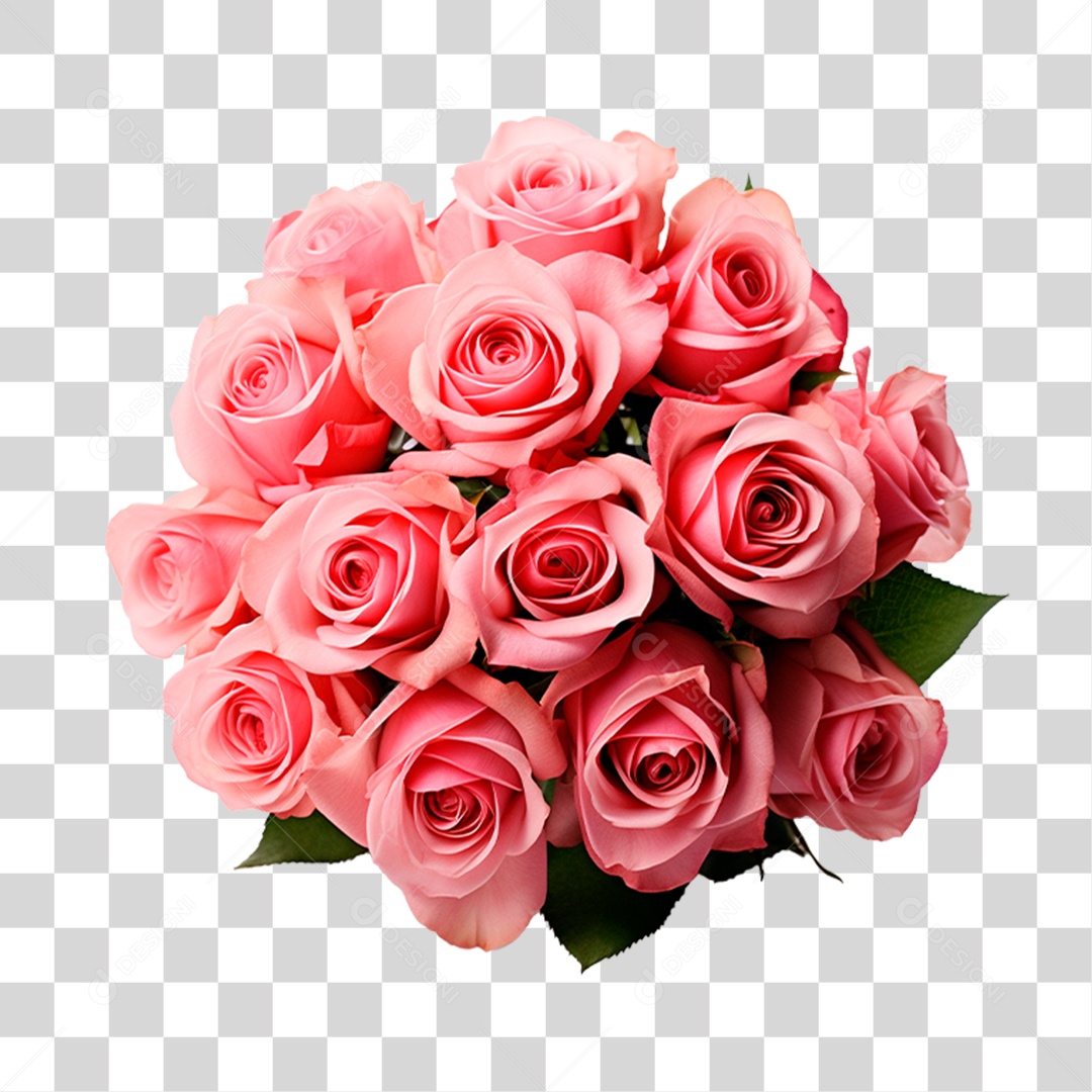 Buquê Flores PNG Transparente