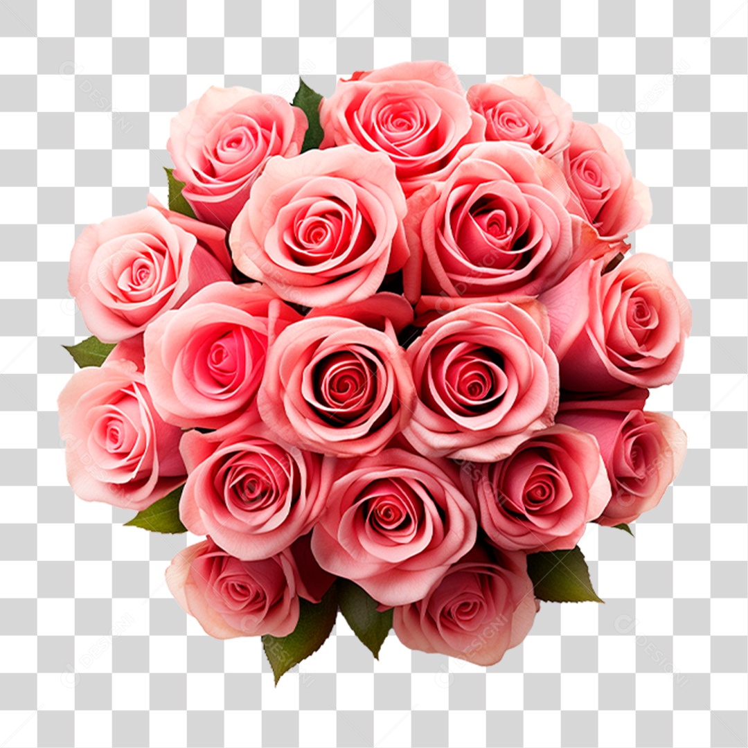 Buquê Flores PNG Transparente