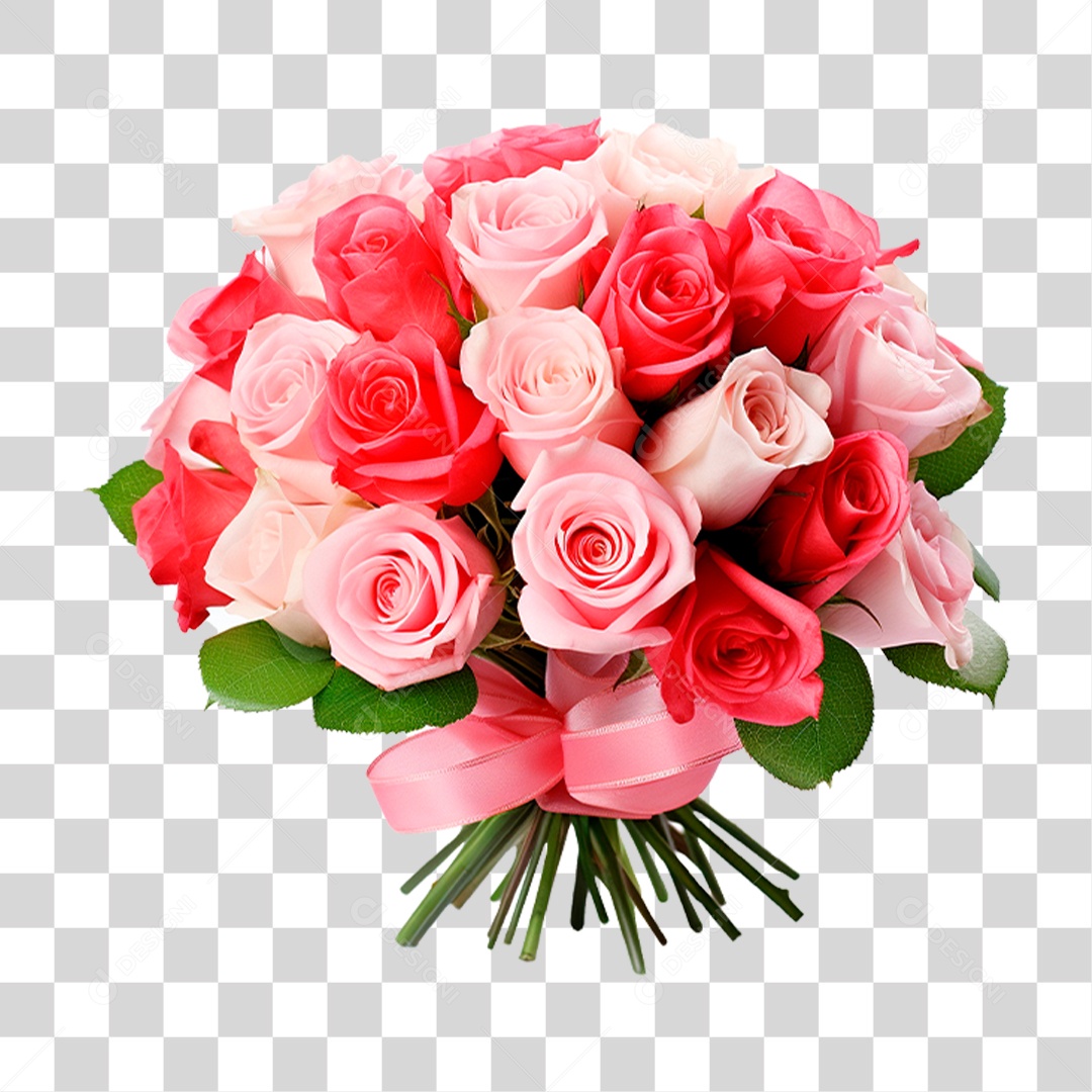 Buquê Flores PNG Transparente