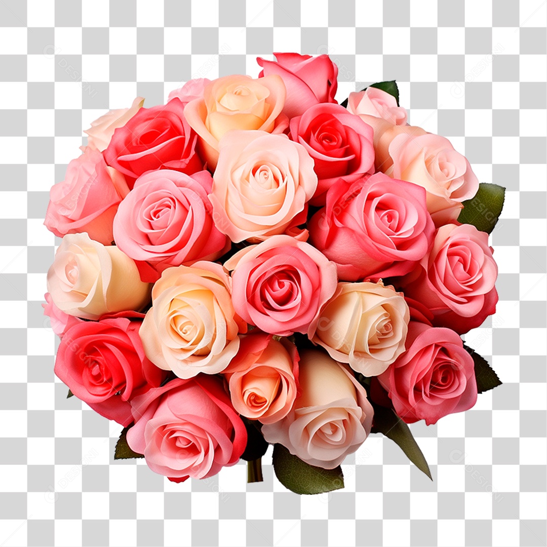 Buquê Flores PNG Transparente