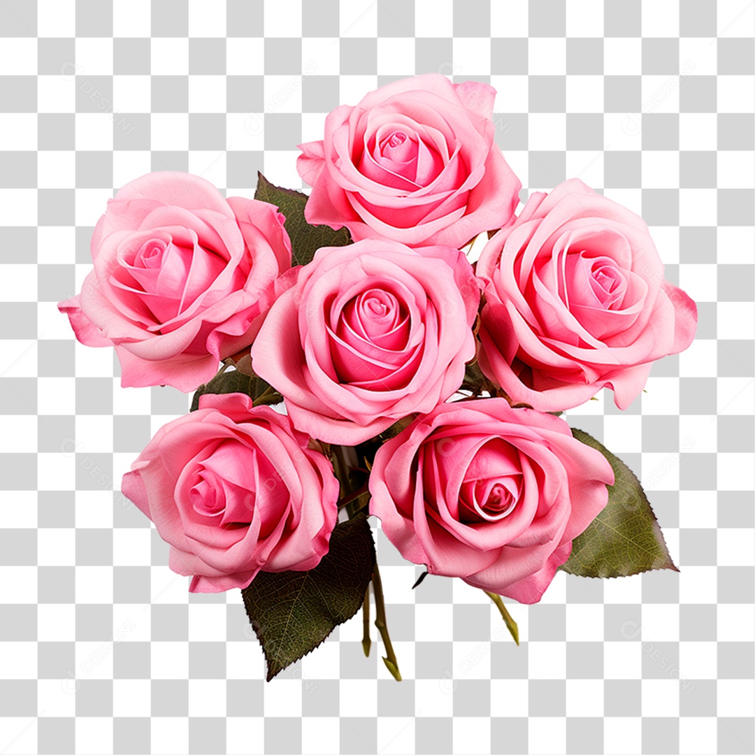 Buquê Flores PNG Transparente