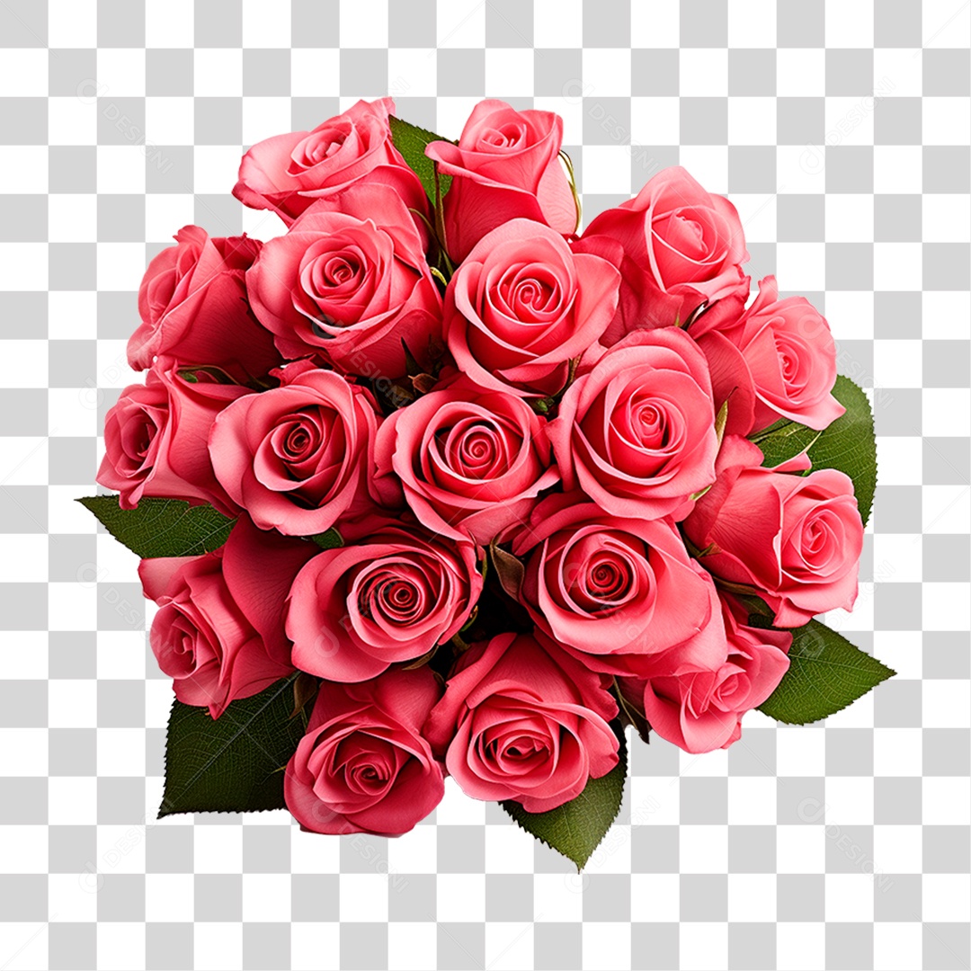 Buquê Flores PNG Transparente