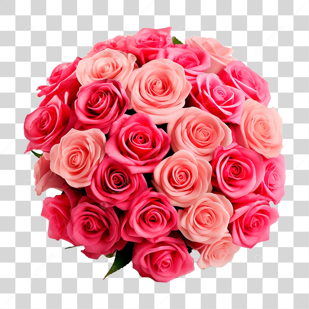 Buquê Flores PNG Transparente