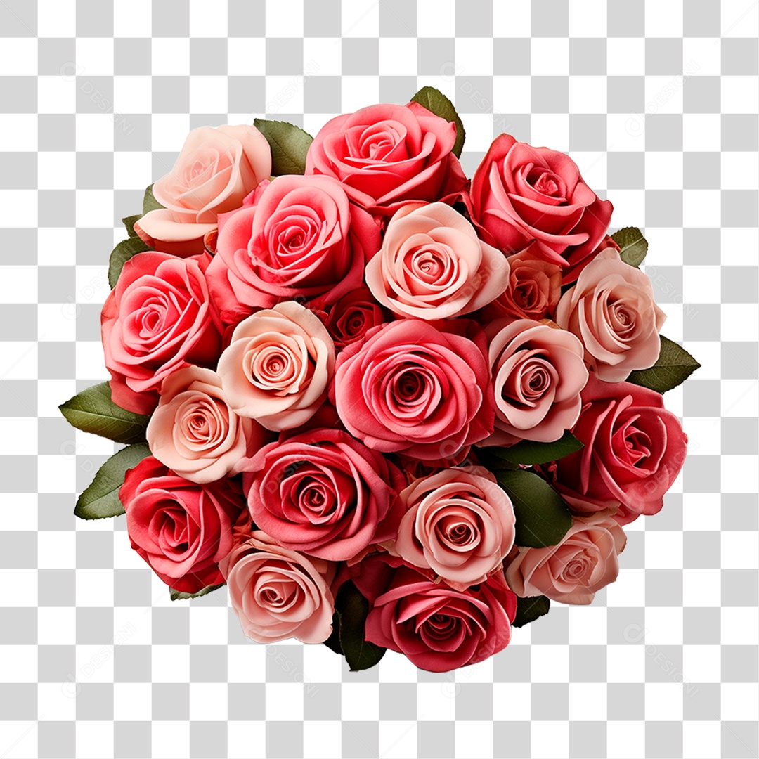 Buquê Flores PNG Transparente