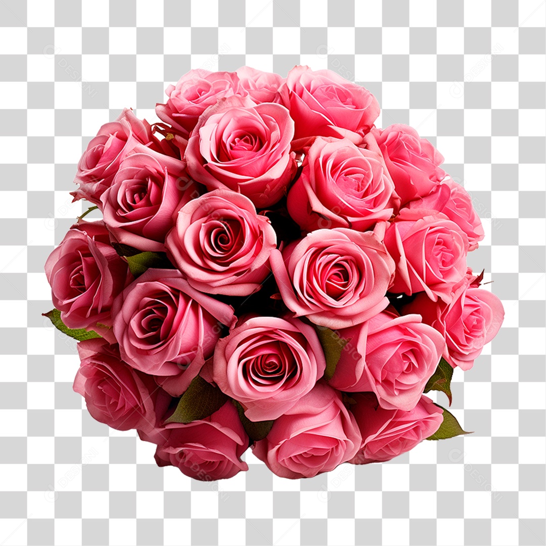 Buquê Flores PNG Transparente