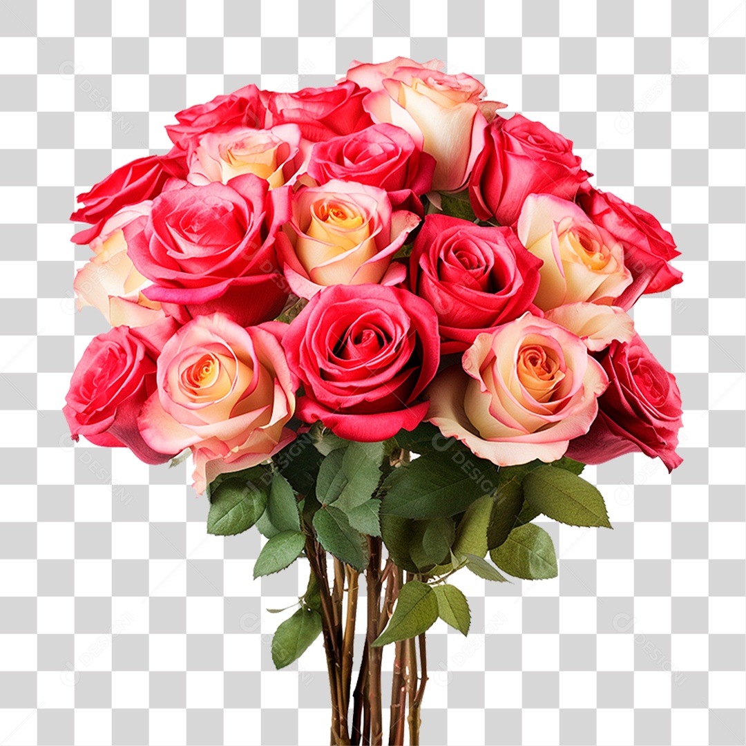 Buquê Flores PNG Transparente