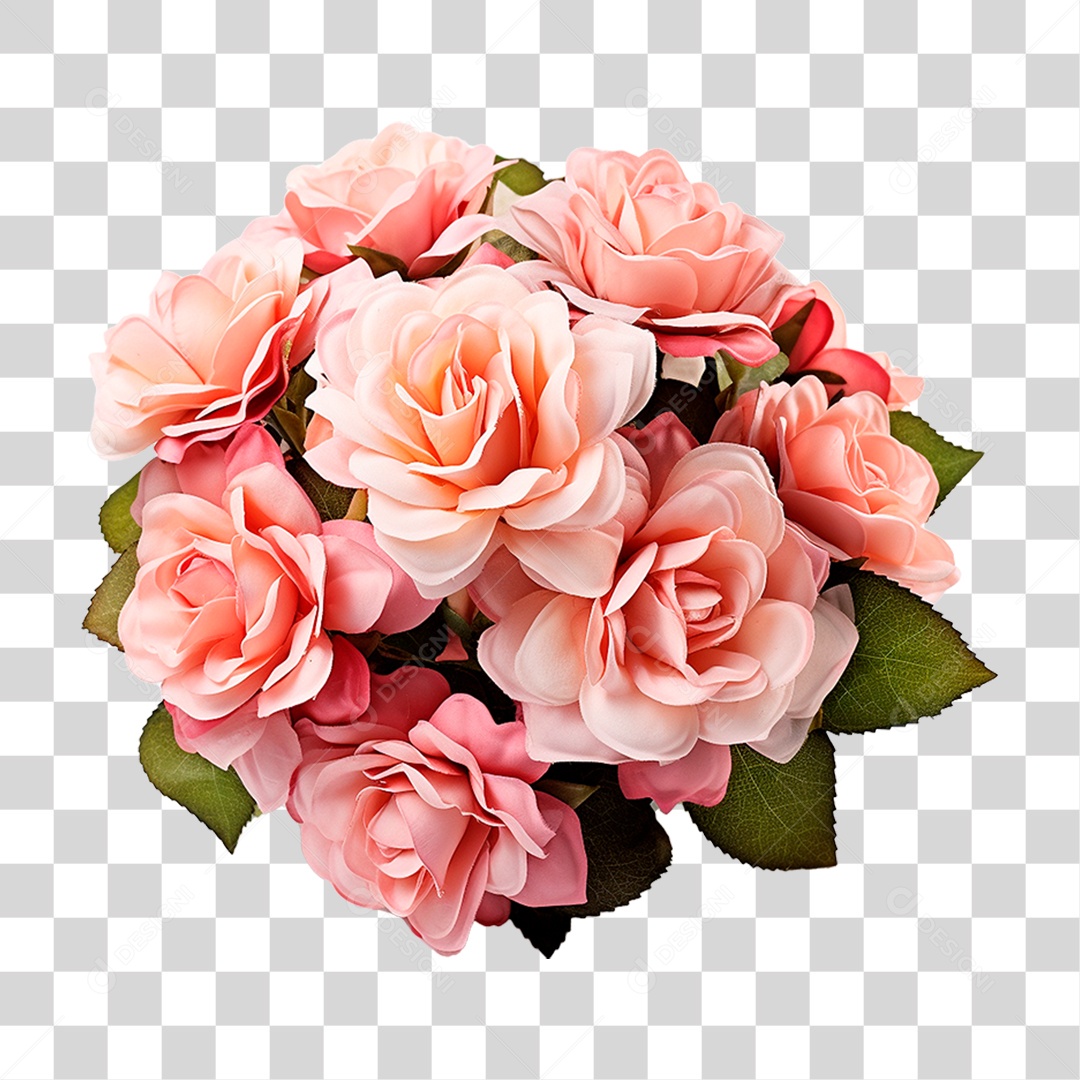 Buquê Flores PNG Transparente