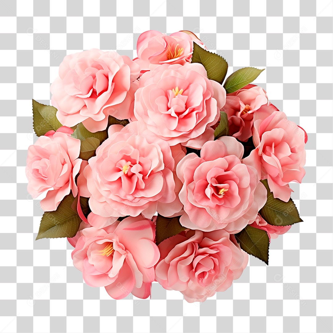 Buquê Flores PNG Transparente