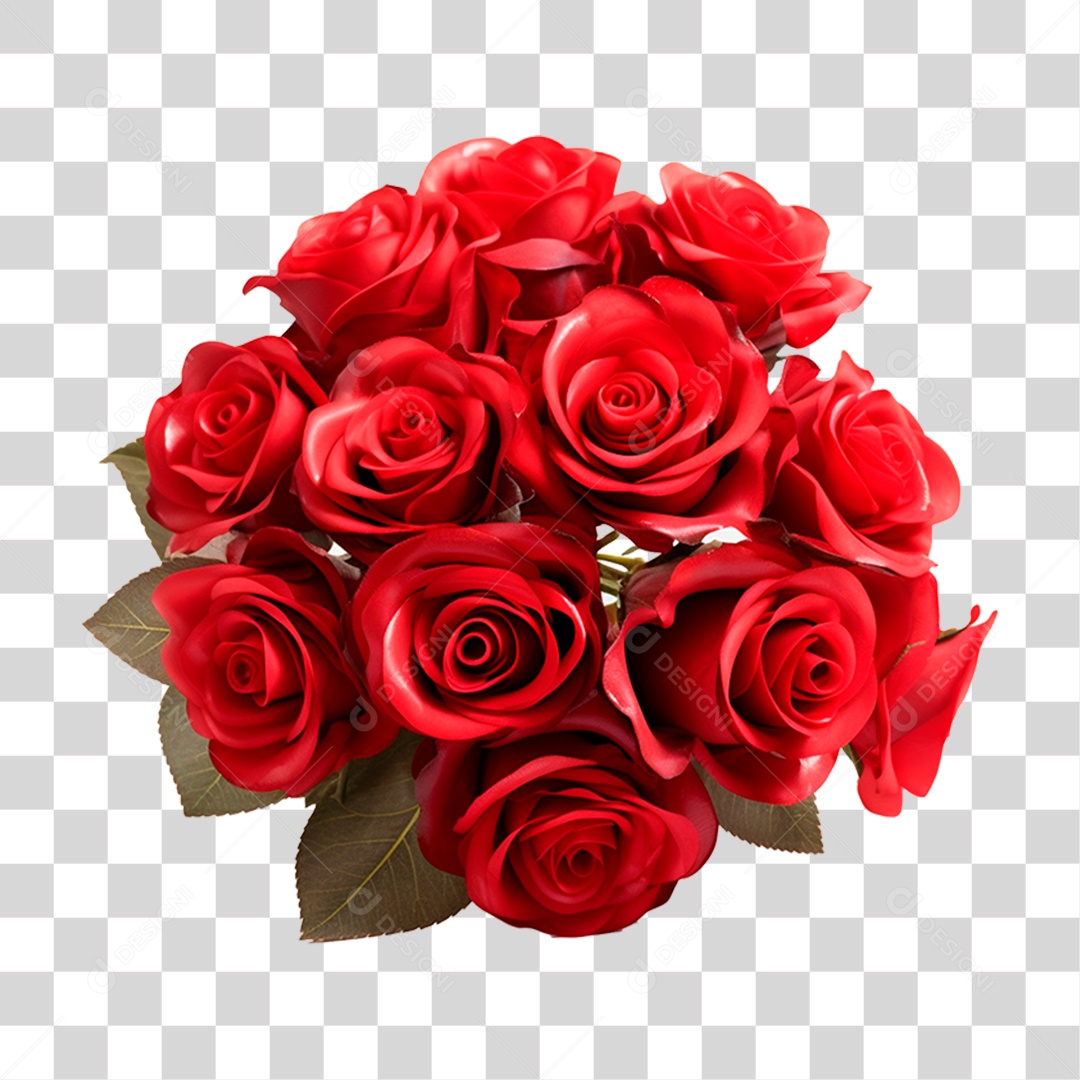 Buquê Flores PNG Transparente