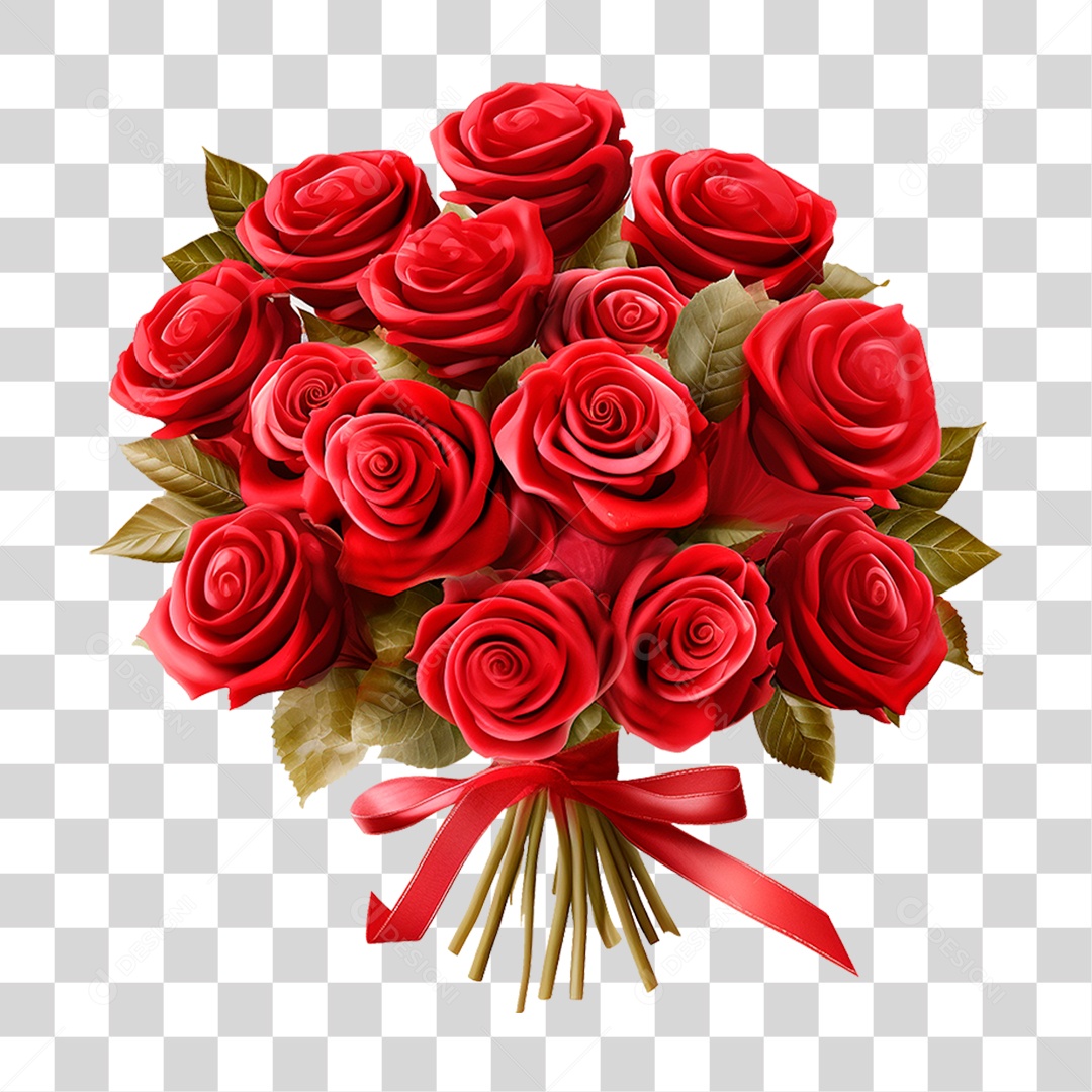 Buquê Flores PNG Transparente