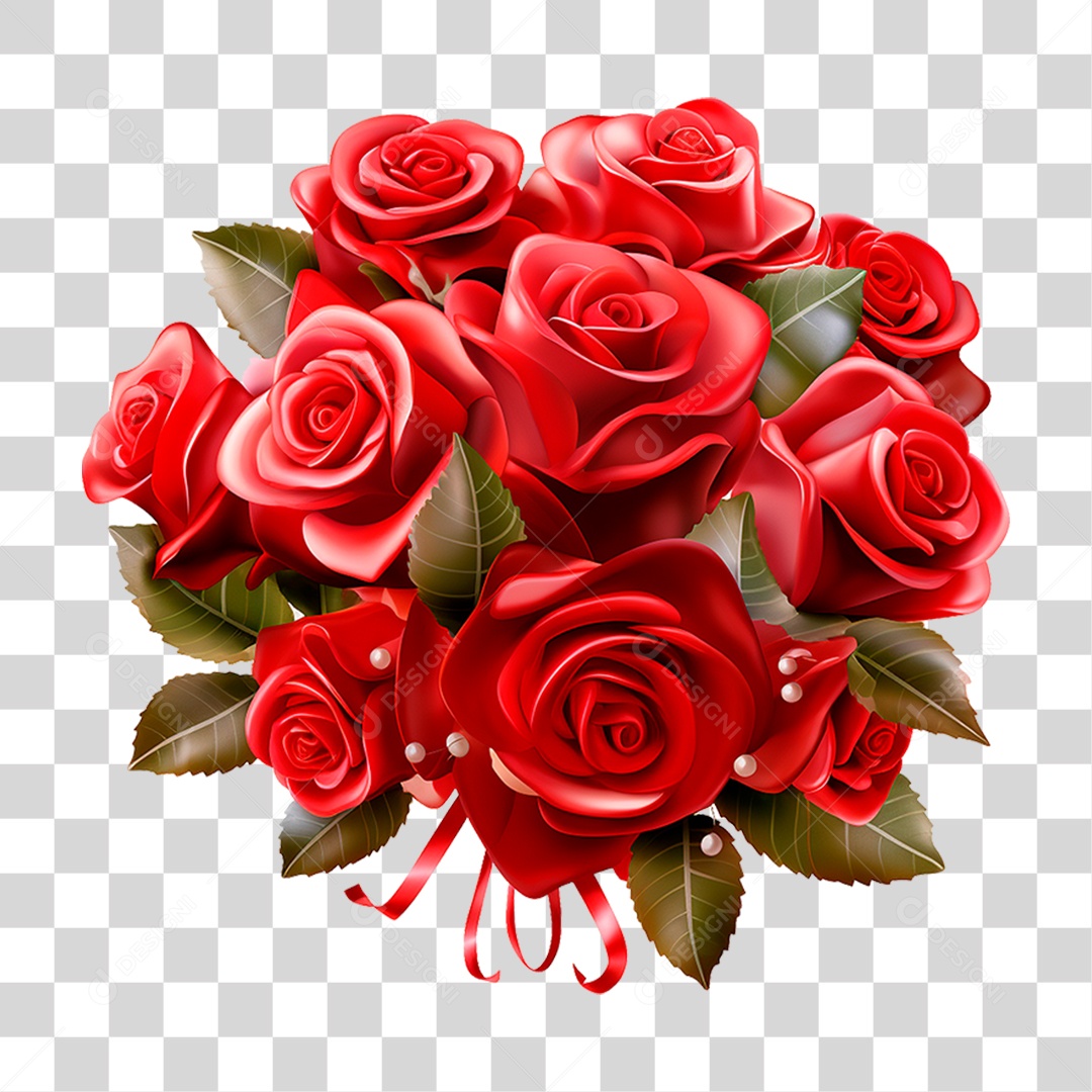 Buquê Flores PNG Transparente
