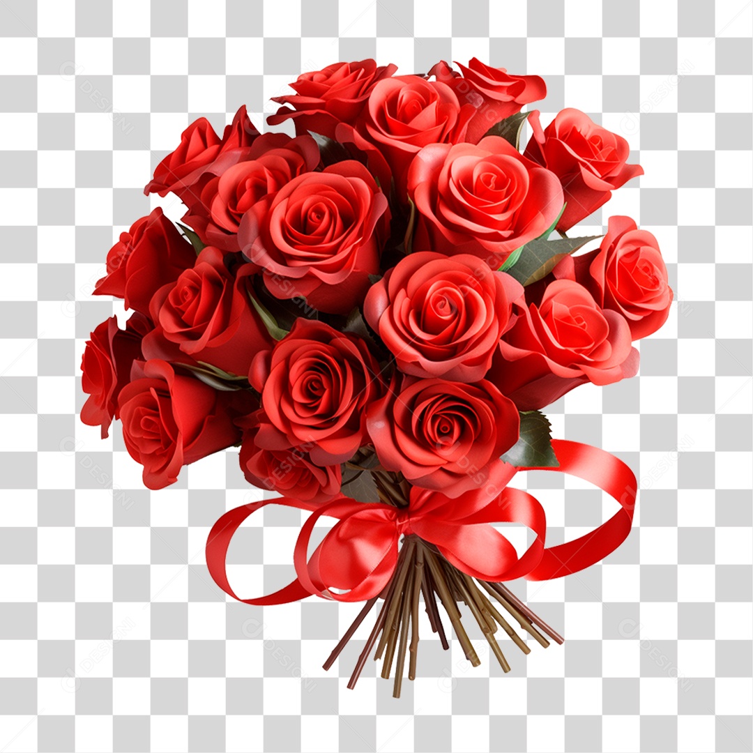 Buquê Flores PNG Transparente