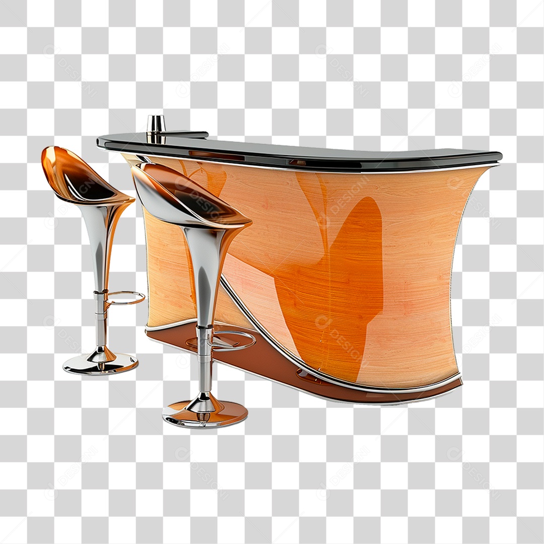 Balcão de Bar PNG Transparente